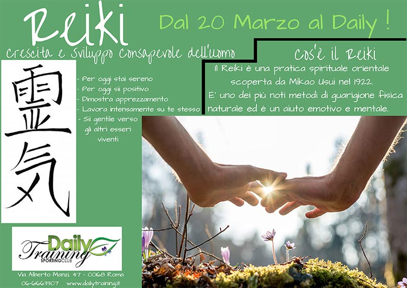 Corso Reiki Palestra Roma Nord